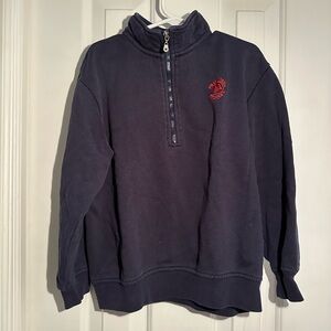 Navy Primrose Uniform Half Zip Pullover Jacket. YS. GUC.